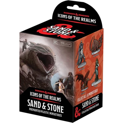 DnD 5e - Sand & Stone - Icons of the Realms Booster Brick
